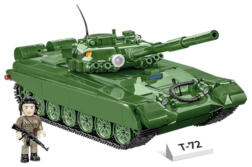 COBI Armed Forces T-72 (East Germany/Soviet) Tank Building Set, 680 Pieces by COBI - Used condition - US$67.42