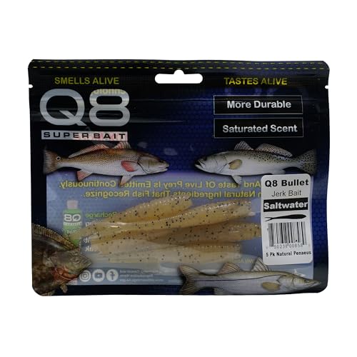 Q8 Super Bait Bullet Jerk Bait (Natural Penaeus)