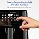 MEDION P10 XL Duo Heißluftfritteuse MD11750 (6,8 Liter XXL, Airfryer, 2.150 Watt, zwei Heizelemente aus Edelstahl, Schüttel Alarm, 9 Automatikprogramme, Touch Bedienfeld, LED Anzeige)