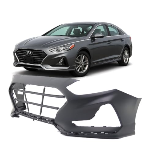 Image of FitParts Compatible with Hyundai Sonata 2018-2019 Front Bumper Cover