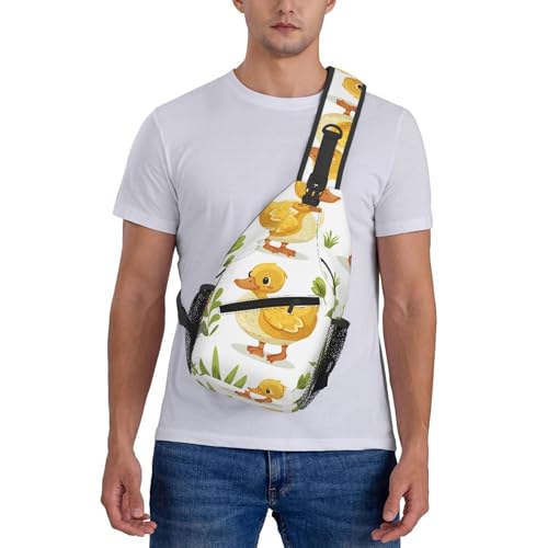 Bolso bandolera para mujer y hombre diseño pato miniatura 7