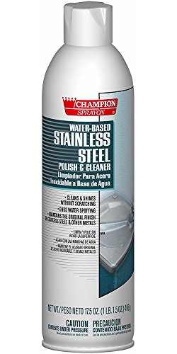 Champion Sprayon Pulidor y Limpiador Acero Inoxidable 12 Uni