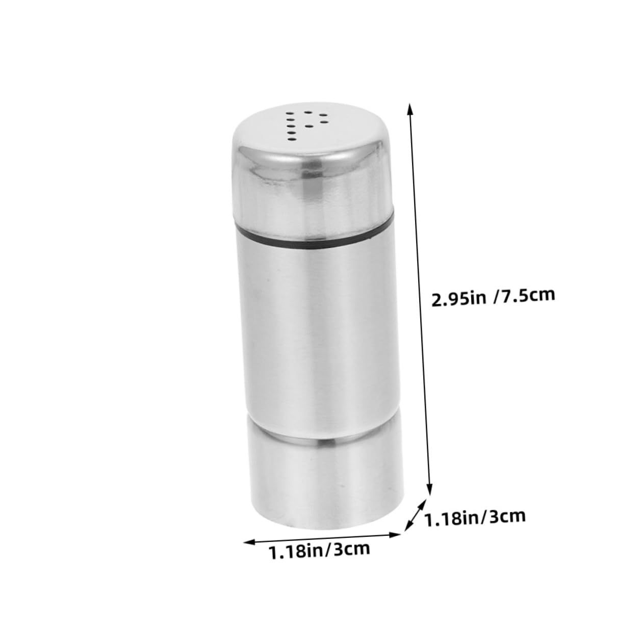 FUNOMOCYA 3Pcs Shakers Kitchen Seasoning Jars Spice Canisters for Home and Outdoor Use Easy to Clean Kitchen Utensils