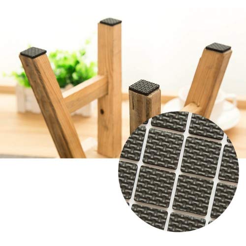 Kingdow Floor Protector Anti-slip Soft Rubber Pads,88pack Heavy Duty Foam Protectors for Use on Sofas, Chairs, Stools, Tables