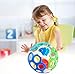 Auspint Rattle Ball Toy Baby Ball Toy 6-12 Months Baby, Sensory Ball for Newborn to Practice handshaking Skills