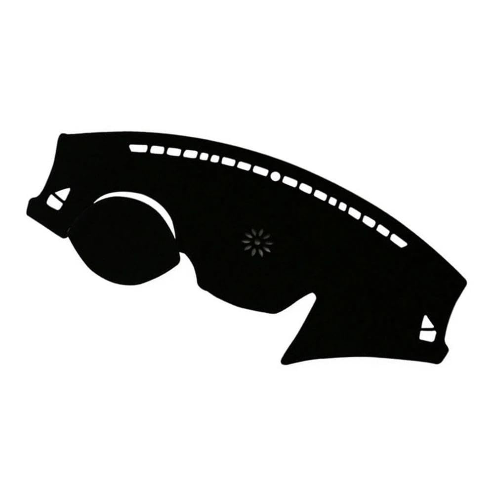 Cubretablero Hyundai Veloster 2012-2017 protector de panel de instrumentos negro para coche 7