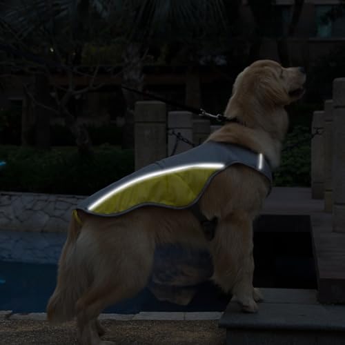 Homieco Hundekühlweste Atmungsaktives Hundejacke Sommer Cooler, Outdoor Anti-Heat Sommermantel für Hund, Kühlweste Kleidung Hundehalsband, Haustierkleidung