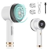 【毛玉取り器 人気】 Ewbob 毛玉取り けだまとり 毛玉取り機 毛玉クリーナー 毛玉取り 電動 交換ブレードの安全装置 6枚刃 スピード 3段階調整 USB充電式 安全装置 持ちやすい 毛玉取り機付属替刃一枚 清掃用ブラシ 衣類を密着保護します 白です 日本語取扱説明書