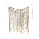 La cortina se puede colgar para decorar su pared. Una hermosa decoración de tapiz boho para el fondo de la boda y el hogar. Haga que su hogar sea mucho más acogedor y cálido.