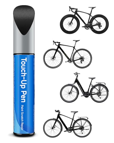 T-rek Black Satin (TK001-SS) Bike Touch Up Paint Compatible with Trek, Touch Up Paint Kit - Exact Match Color for Scratches & Rust Repair & Chipped Bike Frames- Save Mone/Easy to Use