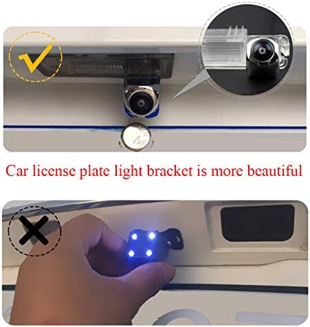 Miniatura 5 de aSATAH Cámara de visión trasera cromada Starlight para Toyota RAV4 RAV-4 RAV 4Toyota Vanguard 2006  2012 y cámara de vehículo impermeable y a prueba