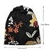 Hermoso Gorro de Punto cálido de Invierno con Flores de orquídeas de...