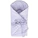 Sevira Kids - Gigoteuse d'emmaillotage - Hiver - Été - Bebe - Multi-Usage - 100% Coton - Labellisé Innovation Baby d’Or- Nid d'ange - Cadeau Naissance - Minky Blanc…