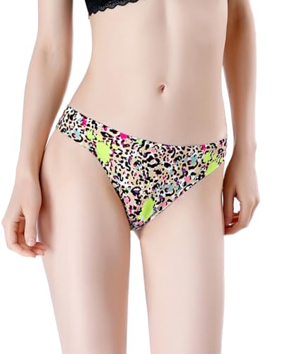 Image of Women Sexy Panties Plus Size Underwear Lace Thongs Low Rise G-String Cheeky Underpants