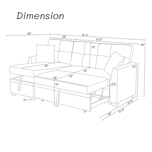 Consejos para Comprar Sofa Cama en L los más solicitados. 15 Imagen adicional