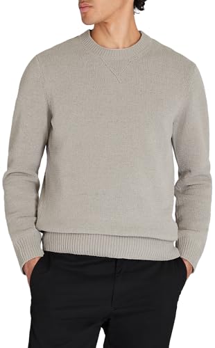 CLUB MONACO Men's Statement Crew, Steel Grey