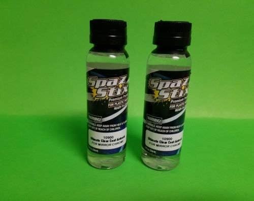 2 PACK 10900 Ultimate Clear Coat Airbrush Paint 2oz INCLUDES CHICAGOLAND RC COUPON