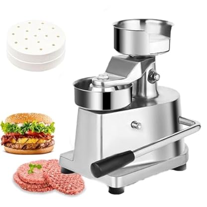 Burger-Maker, Hamburger-Maker, kommerzieller Burger-Press-Maker, Hamburger-Presse aus Edelstahl, Burger-Maschine für Rindfleisch, Schweinefleisch, Hühnchen, vegetarische Patties