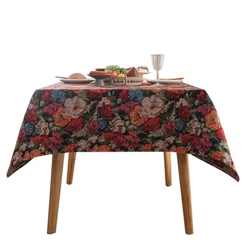 Nappe jacquard polyester de qualité supérieure vintage - 3