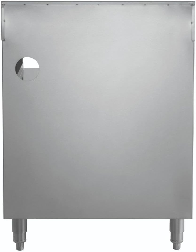 Kratos 23"x24" Stainless Steel Corrugated Top Glass Rack Storage Unit (32L-067)