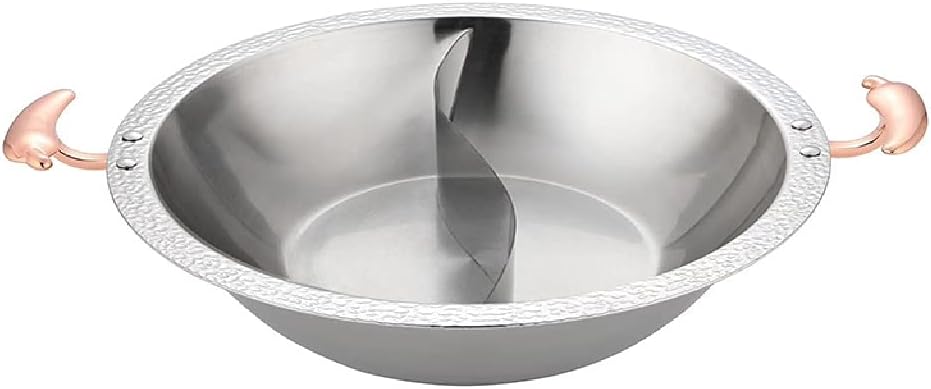 Stainless Steel Hot Pot, Mandarin Duck, Commercial Household, Thickened Induction Cooker