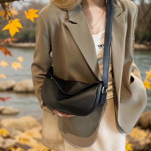 Bolso vegano con cierre y correa ajustable para mujer miniatura 3