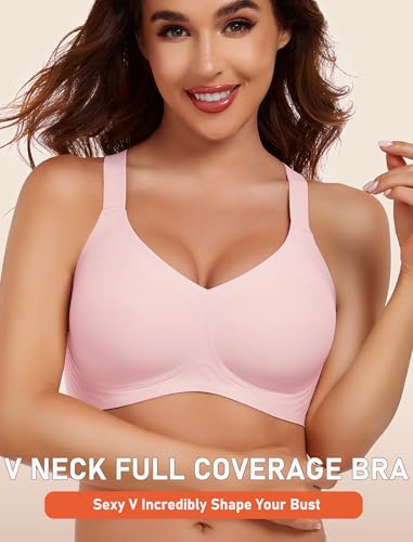 Image of Gailife Womens Wireless Push Up Bras for Women No Underwire Seamless Full Coverage Supportive T Shirt Everyday Bras