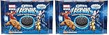 MARVEL OREO Stuf of Legends Chocolate Sandwich Cookies, Special Edition, 10.68 oz (Pack of 2)