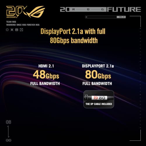 Image of ASUS ROG PG27AQWP-G 27 Inch 20th Edition OLED Gaming Monitor