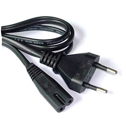 2 Pin Universal AC Power Cable Cord for Camera Printer Power Adapter Charger - 2.4 Meter / 8 Feet