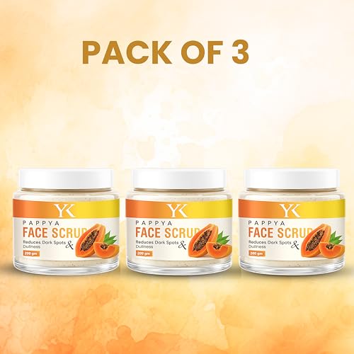 Image of Papaya Tan Removal Brightening & Revitalizing Face Scrub | Gentle Exfoliation | 600ml