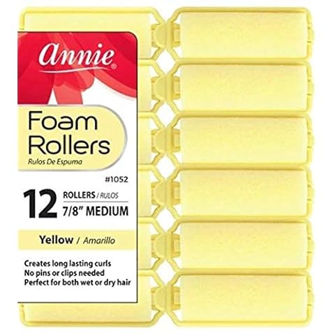 Annie Medium Foam Hair Rollers Cover