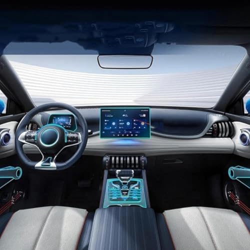 Película protectora de TPU transparente consola coche BYD Atto 3