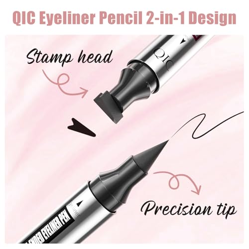 Delineador Líquido para Ojos QIC Winged Eyeliner Stamp miniatura 2