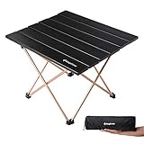 KingCamp Ultralight Compact Folding Camping Aluminum Table with Carry Bag