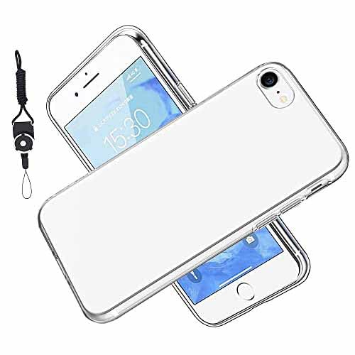 ケース For iPhone SE3 用/For iPhone SE 第3世代 用/ 第2世代 用/iPhone 8 用/ iPhone7 用/ SE2 用の ケース クリア カバー TPU 薄型 耐衝撃 落下防止/指紋防止/黄変防止/柔軟/汚れ防止/衝撃吸収 ワイヤレス充電対応 保護カバー 用/iPhone se3 用