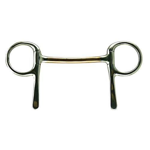 Intrepid International Copper Mullen Mouth Half Cheek Mini Driving Bit