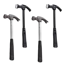 Ximimark 4 pcs Multi-Functional Mini Hammer with Wooden Handle - Perfect for Car Emergencies!