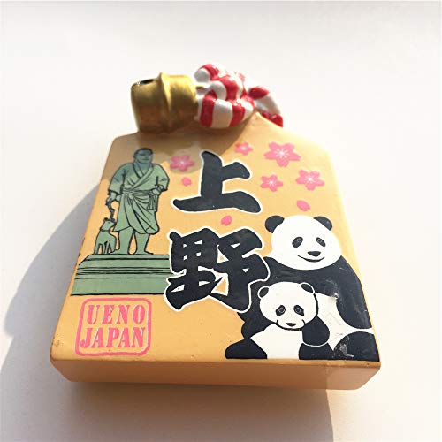 Ueno Tokyo Japon 3D Aimant de réfrigérateur souvenir de voyage Cadeau de décoration de cuisine Décoration de maison Sticker magnétique Japon Refrigerator Magnet Collection – vue 4