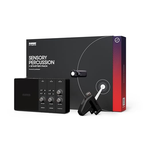 Sale - 67% off “Flying Hand Percussion” by Handheld Sound 8 EVANS Hybrid Sensory Percussion Starter Pack- Includes Software, Audio Interface, 1 Drum Sensor, & Cables - Transform ANY Drum Set Into Customizable Music Tool