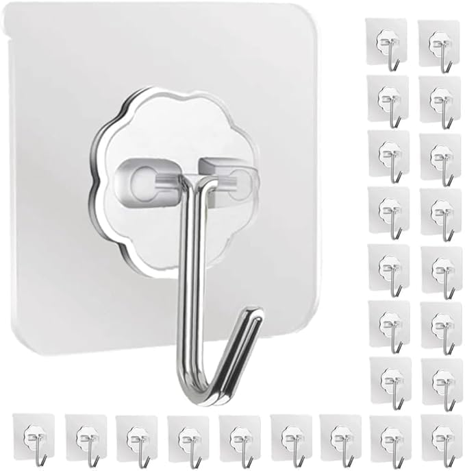 Rare EXPORTS Hooks for Wall Without Drilling Waterproof Hooks for Bathroom Shower Kitchen Keys Door Outdoor Home Improvement Utility Hook (Pack of 10, Photo Frame Hook) (B0DJ7FWP93) Amazon Price History, Amazon Price Tracker