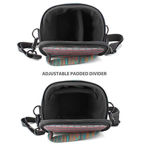 Image of USA Gear DSLR Camera Case for Men and Women with Top Loading Accessibility, Adjustable Shoulder, Small Camera Sling Bag, Padded Handle - Camera Holster Bag for Nikon, Canon, Panasonic (Southwest)