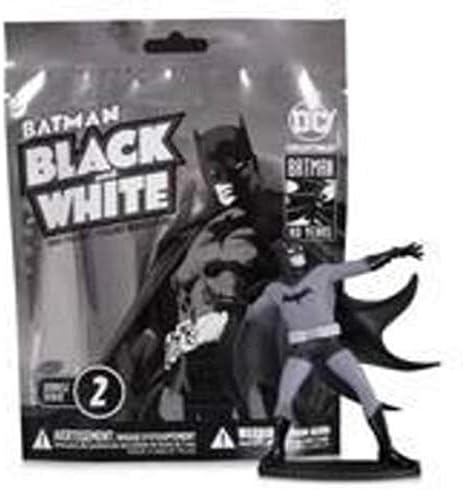 DC Collectibles Batman Black & White Mini Figures Blind Bag 1 Pack Black and White image 2