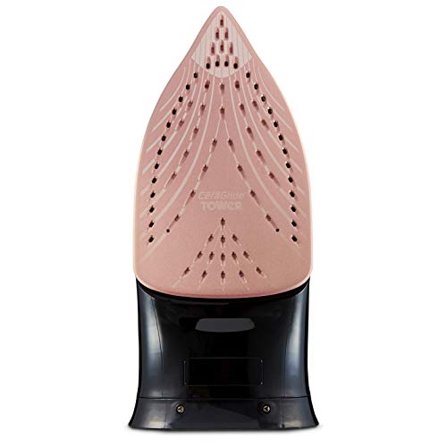 Tower-T22013-CeraGlide-Steam-Iron-Ceramic-Sole-Plate-3000-W-Rose-Gold-and-Black