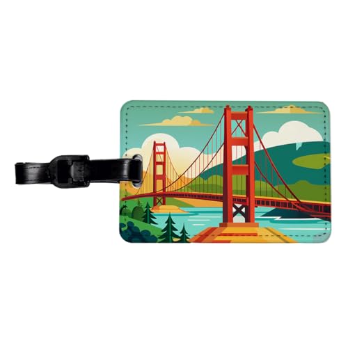 Golden Gate Bridge San Francisco Luggage Tag
