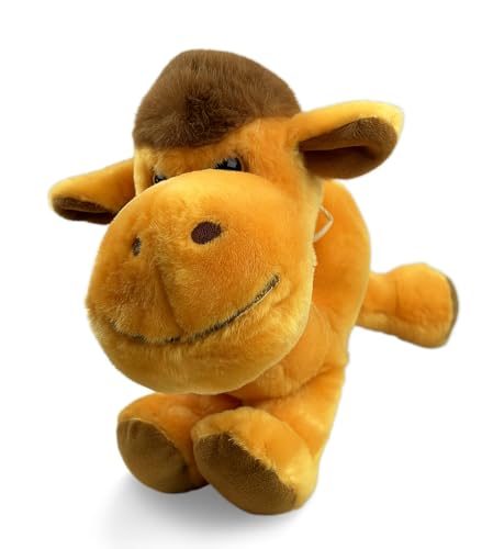Generisch Plüsch Kamel 30 cm – Weiches Kuscheltier Kamel in Braun, Liebevoll gestaltetes Stofftier für Kinder & Erwachsene, Flauschiges Plüschtier zum Spielen, Sammeln & Verschenken