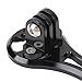 Cycling Computer Mount, Front Mount Aluminum Alloy Bracket Set for Most Bikes