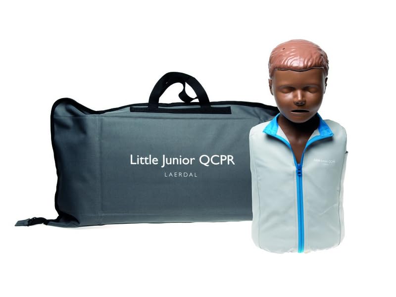 Trainingspuppe, Realistische Anatomie, dunkle Hautfarbe