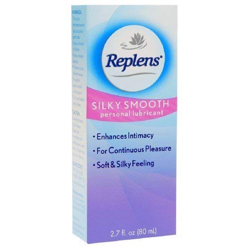 Replens Silky Smooth Personal Lubricant 2.7 fl oz (76.54 g) Pack of 2 by Replens