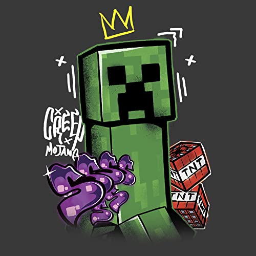 Boy's Minecraft Creeper King T-Shirt2